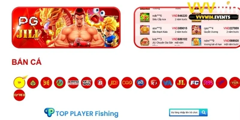 Bắn cá VVVwin 3 Bắn cá VVVwin