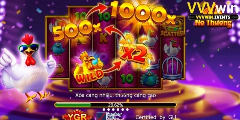 Nổ hũ Gà Nổ Thưởng VVVwin - Game slot đổi thưởng hot nhất 4 Nổ hũ Gà Nổ Thưởng VVVwin