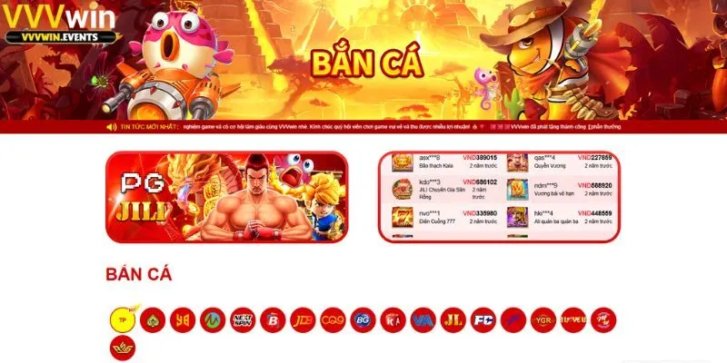 VVVwin 224 Bắn Cá 3D đồ họa đỉnh cao, thưởng lớn